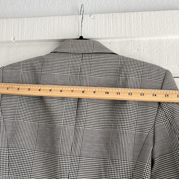 Zara women houndstooth blazer size small - Picture 6 of 8